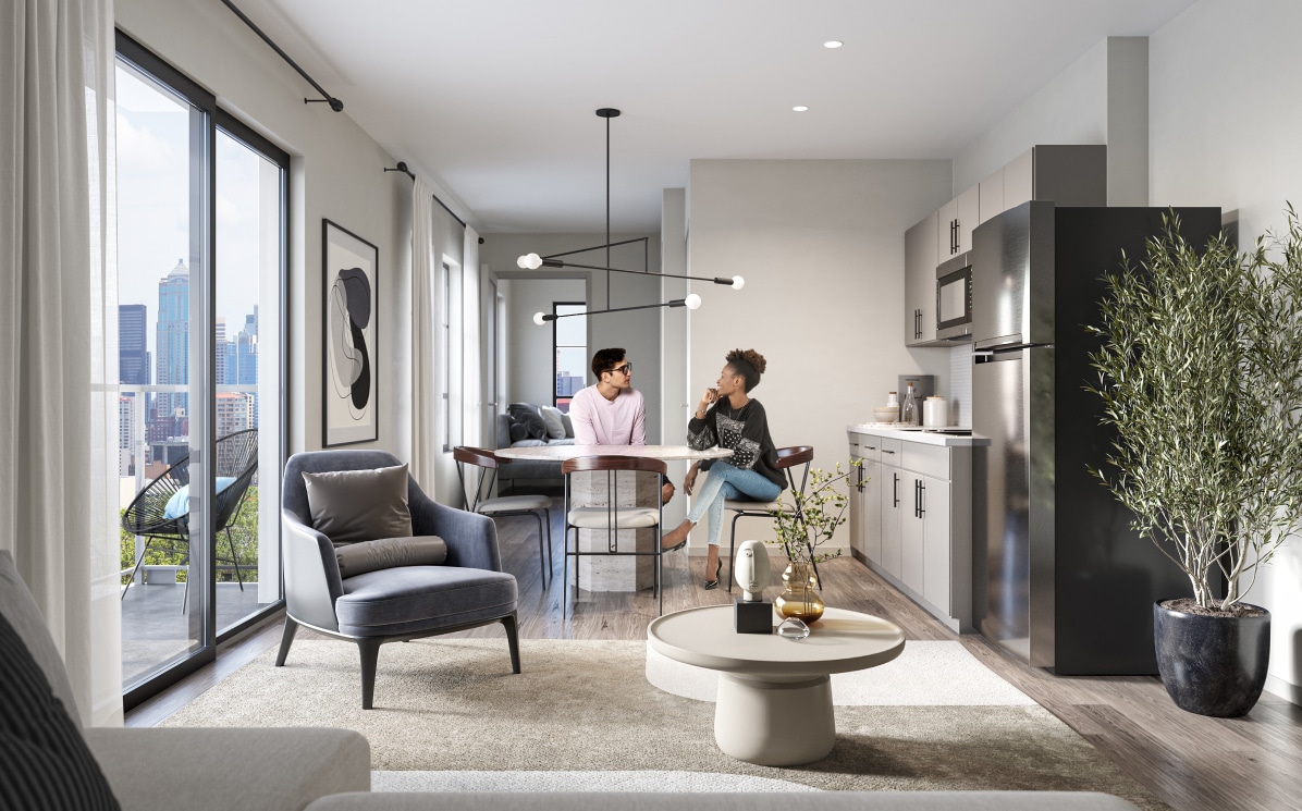 The Wynyard Residence, interior detail