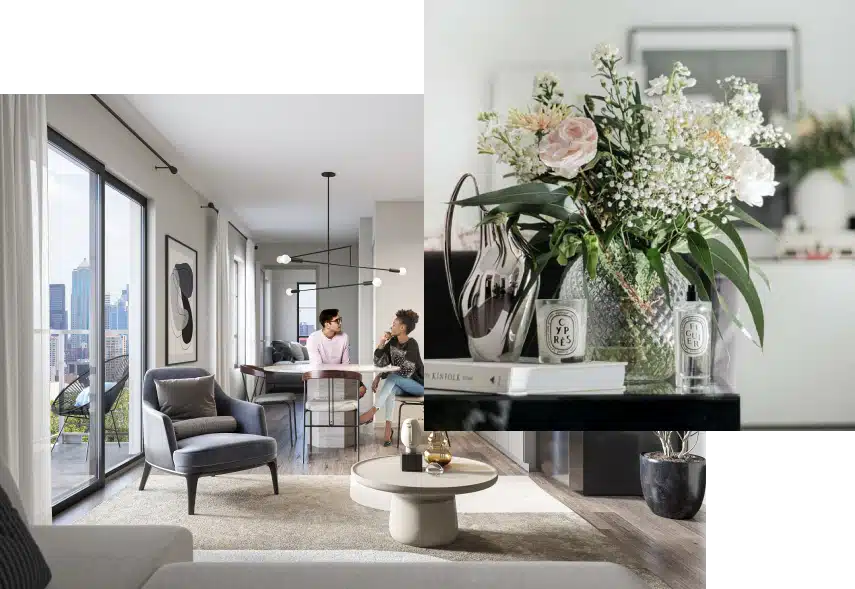 The Wynyard Residence, premium furnished living area