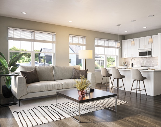 Executive dining and kitchen area